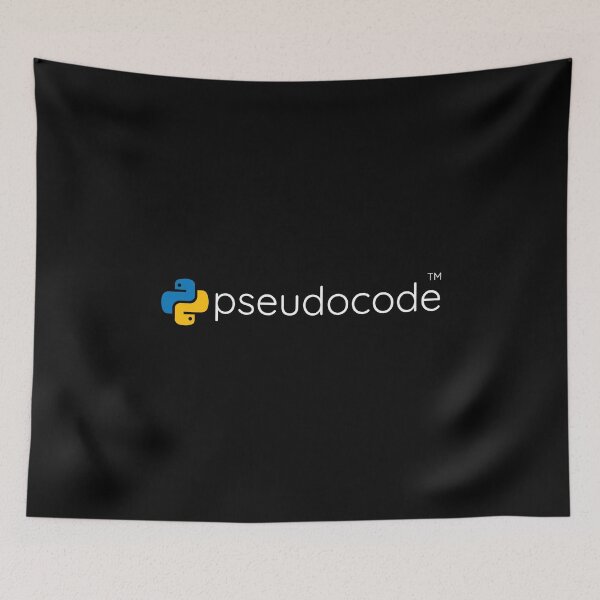 Item preview, Funny Python Programming - Python Pseudocode Data Science designed and sold by farhanhafeez.