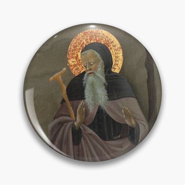 Item preview, Saint Anthony in the Wilderness designed and sold by AnimaliaStar.