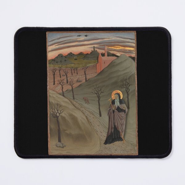 Item preview, Saint Anthony in the Wilderness designed and sold by AnimaliaStar.