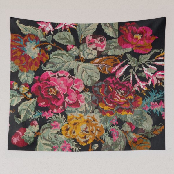 Item preview, Antique Karabakh Flower Patterned designed and sold by DehaArt.