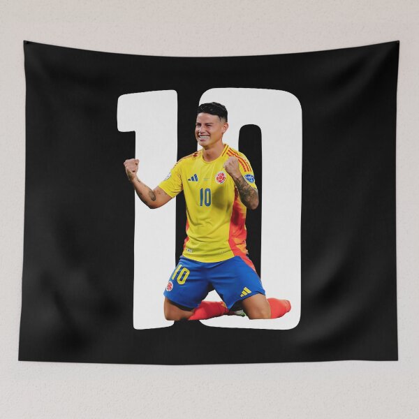 Artikelvorschau, James Rodriguez #10 Kolumbien entworfen und verkauft von TropiCol Creations.