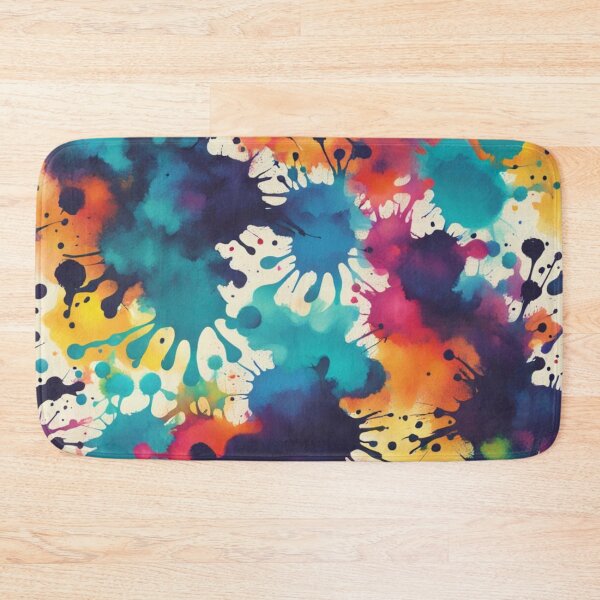 Item preview, Abstract Colorful Ink Blot Pattern designed and sold by calibrit.