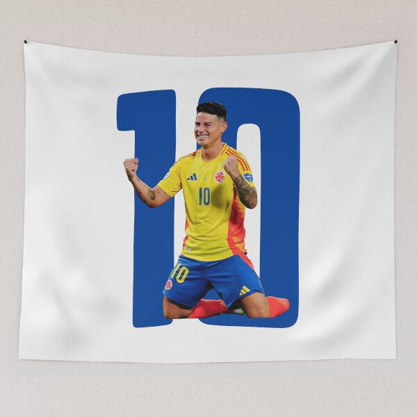 Artikelvorschau, James Rodriguez #10 Kolumbien entworfen und verkauft von TropiCol Creations.
