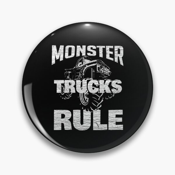 Item preview, Monster trucks rule design for boys kids men women distressed designed and sold by farhanhafeez.