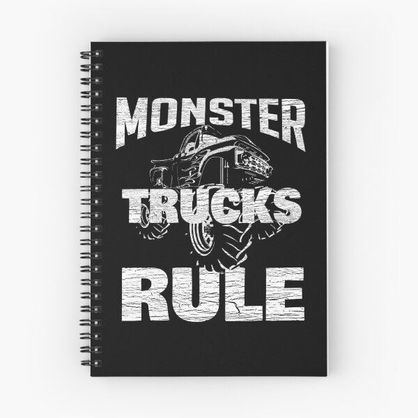 Item preview, Monster trucks rule design for boys kids men women distressed designed and sold by farhanhafeez.