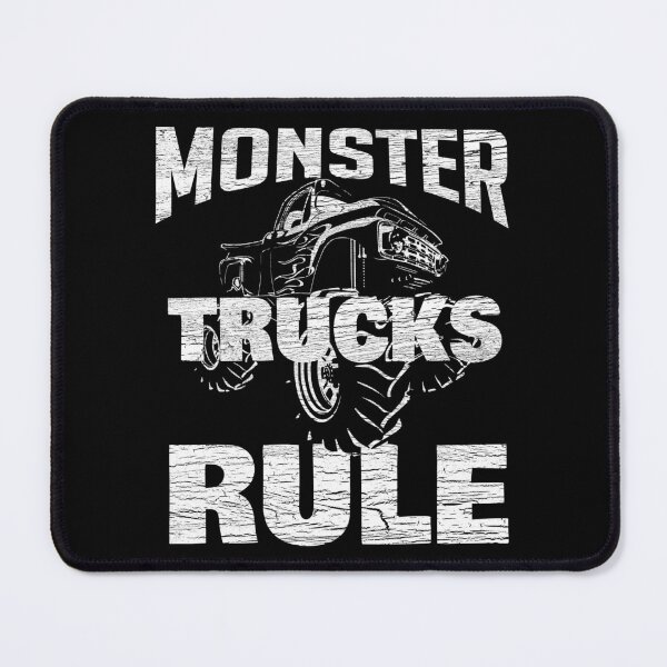 Item preview, Monster trucks rule design for boys kids men women distressed designed and sold by farhanhafeez.