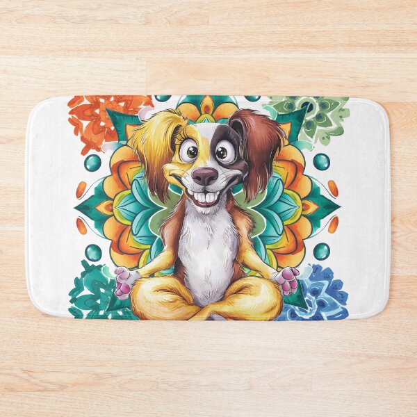 Item preview, Zen Dog Mandala designed and sold by RedTamah.