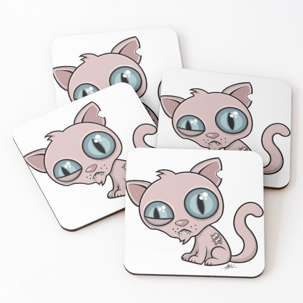 Item preview, Zombie Kitten Graphic designed and sold by ArtByLika.