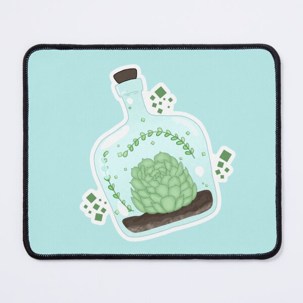 Item preview, Succulent in a Glass Bottle designed and sold by Percy Everett.