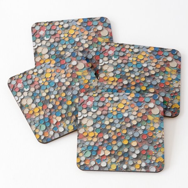 Item preview, Abstract Colorful Paints Pattern designed and sold by calibrit.