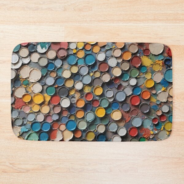 Item preview, Abstract Colorful Paints Pattern designed and sold by calibrit.