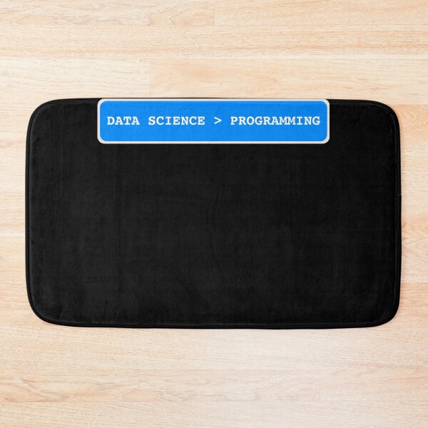 Item preview, Data Science is Greater Than Programming - Data Science Nerd designed and sold by farhanhafeez.