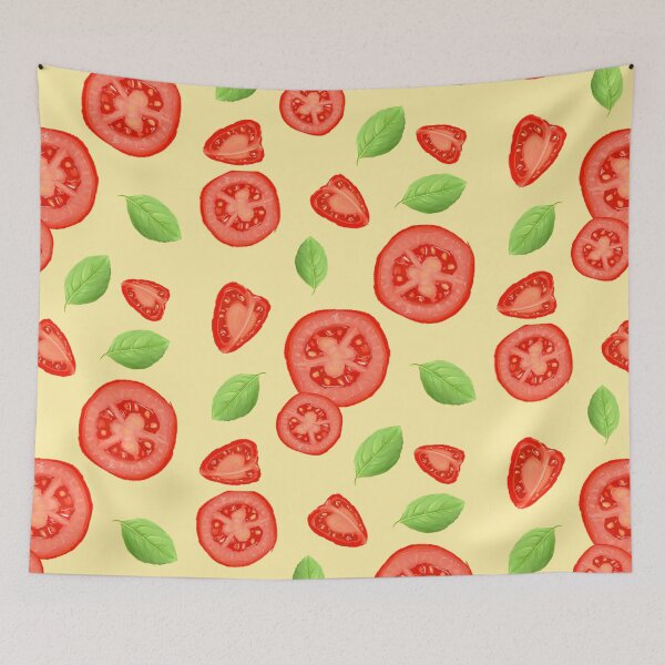 Item preview, Tomatoes and Basil designed and sold by Cavity .exe.