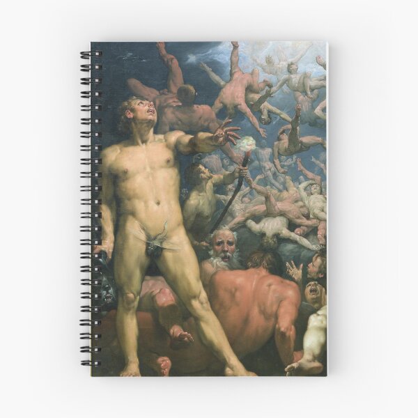 Item preview, Cornelis van Haarlem ,The Fall of the Titans - Cornelis van Haarlem designed and sold by TeeARTHY.