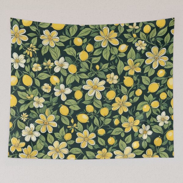 Item preview, Abstract Lemon Tree Pattern designed and sold by calibrit.
