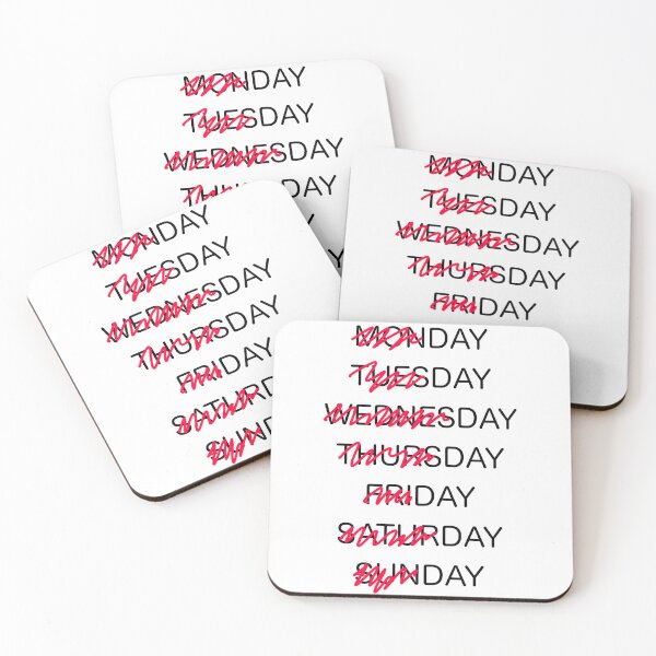 Item preview, Week Shirt - Day of Week Shirt - Week Days and Weekend designed and sold by farhanhafeez.