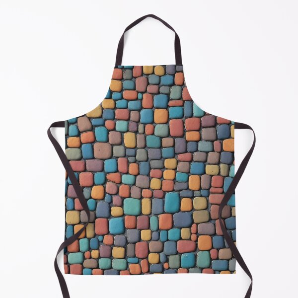 Item preview, Abstract Colorful Cobblestones Pattern designed and sold by calibrit.