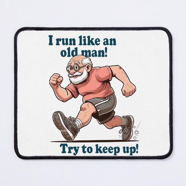 Item preview, Run Like An Old Man! designed and sold by Black Sands Art.