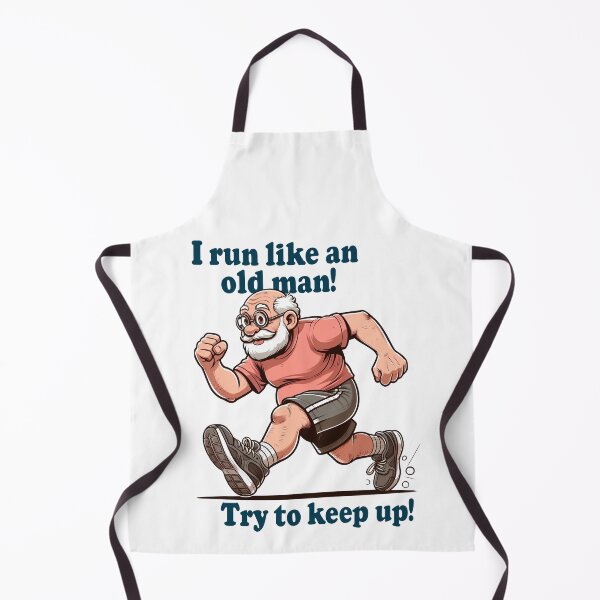 Item preview, Run Like An Old Man! designed and sold by Black Sands Art.