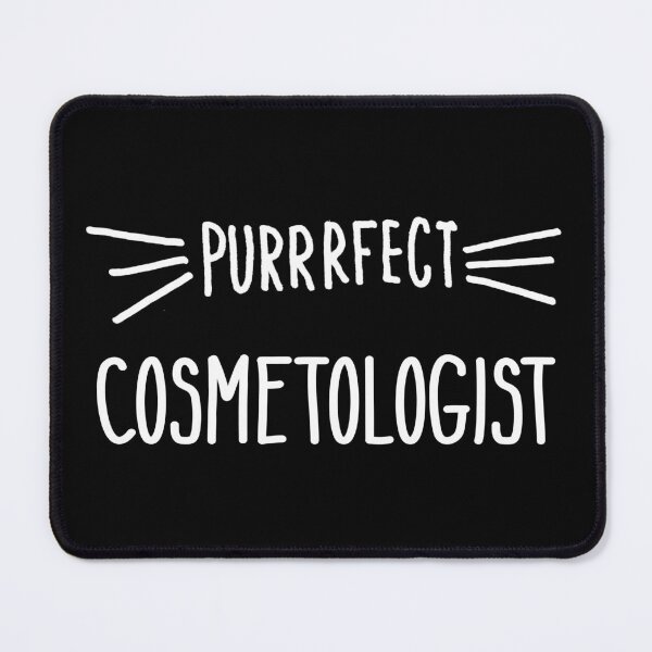 Item preview, Cosmetologist Gift Cute Perfect Cosmetologist Cat Lover print designed and sold by farhanhafeez.