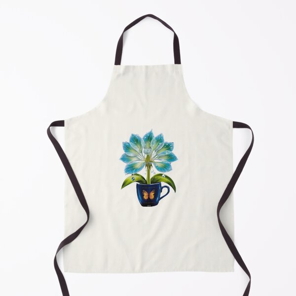 Item preview, Vibrant succulent in a Blue Cup designed and sold by AldeaPod.