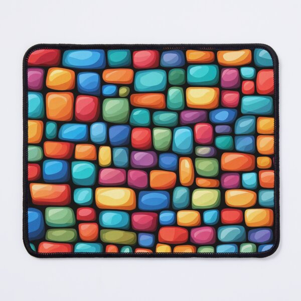 Item preview, Abstract Colorful Cobblestones Pattern designed and sold by calibrit.