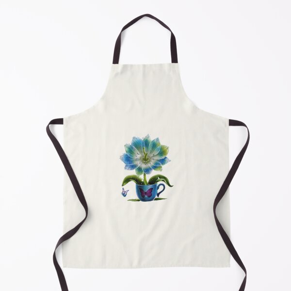 Item preview, Vibrant succulent in a Blue Cup designed and sold by AldeaPod.