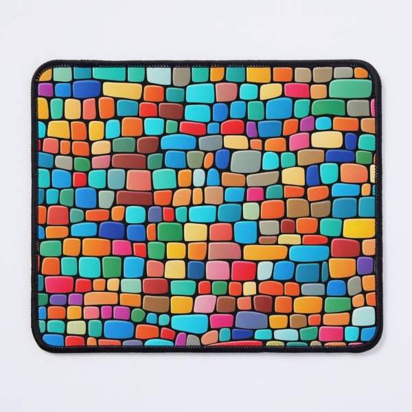 Item preview, Abstract Colorful Cobblestones Pattern designed and sold by calibrit.