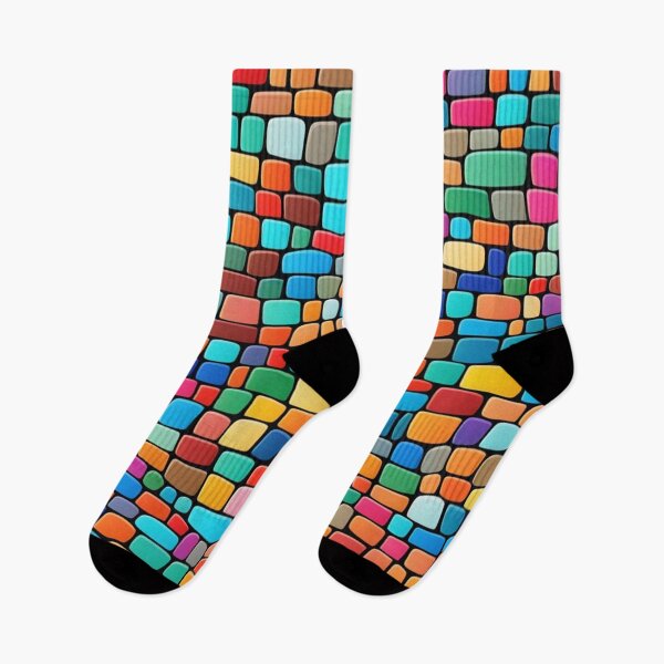 Item preview, Abstract Colorful Cobblestones Pattern designed and sold by calibrit.