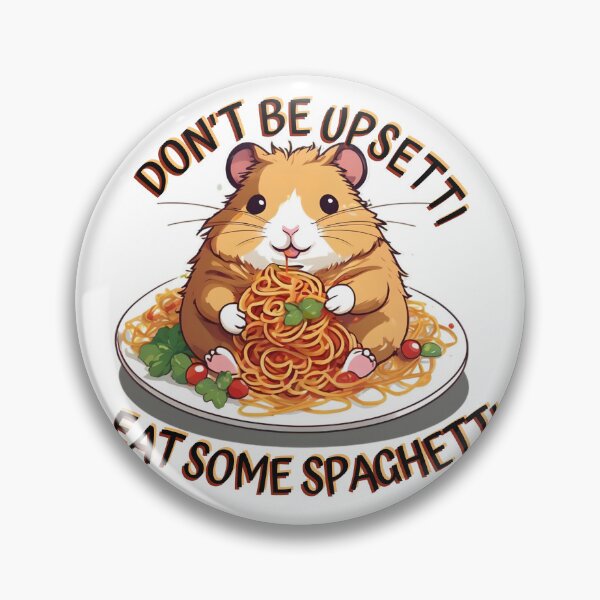 Item preview, Don't be upsetti - eat some spaghetti! designed and sold by MoonBunniie.