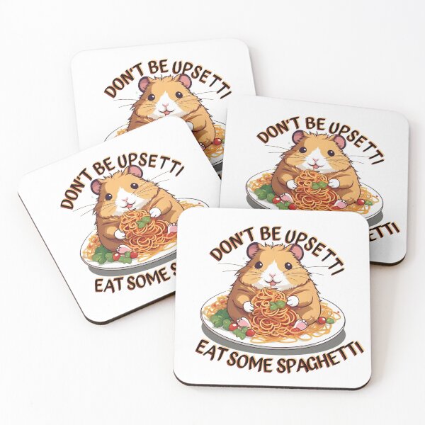 Item preview, Don't be upsetti - eat some spaghetti! designed and sold by MoonBunniie.