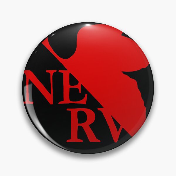 Item preview, Logotipo NERV rojo y negro designed and sold by d4n1c4.