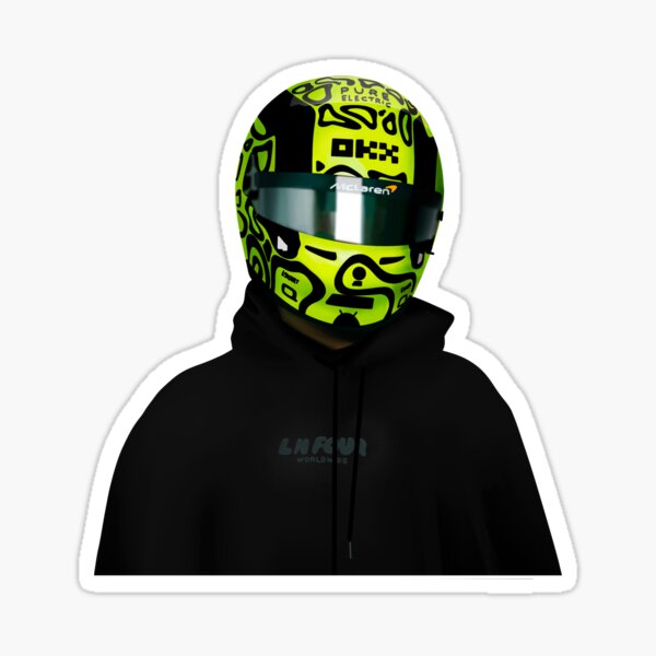 Aperçu de l'œuvre Lando Norris Sweat à capuche Sticker créée et vendue par hivanessa.