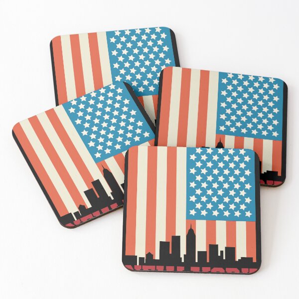 Item preview, New York Skyline vintage NYC vintage New York City design designed and sold by farhanhafeez.