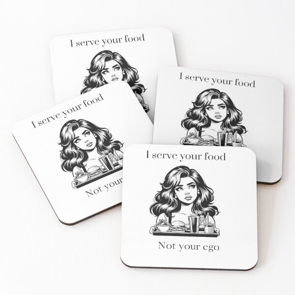 Item preview, Waitress with sassy remark designed and sold by Karessaskamera.