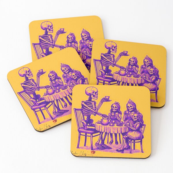 Item preview, creepy tea party  designed and sold by Kirstilynn.