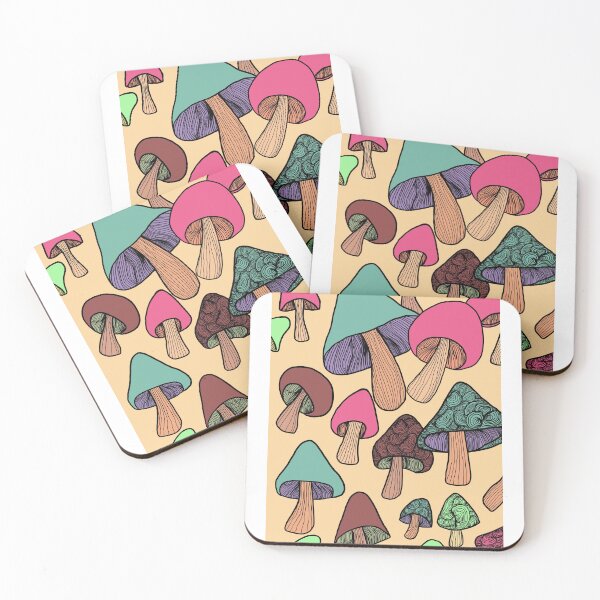 Item preview, Groovy Mushrooms designed and sold by elianaraeart.