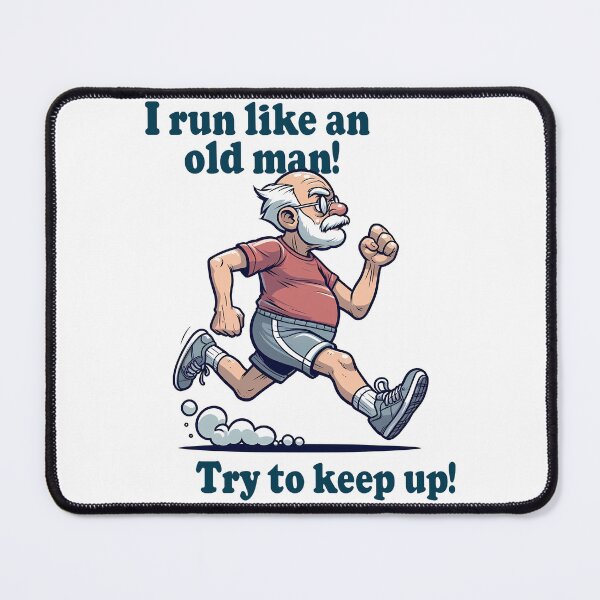 Item preview, Run Like An Old Man! designed and sold by Black Sands Art.