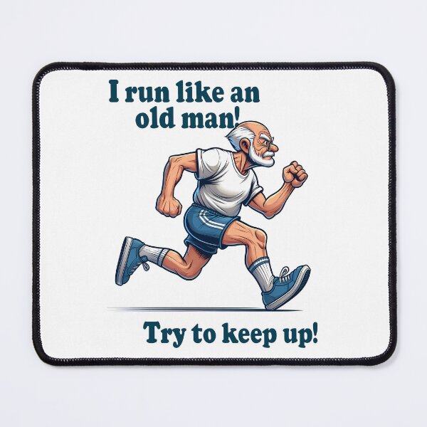 Item preview, Run Like An Old Man! designed and sold by Black Sands Art.