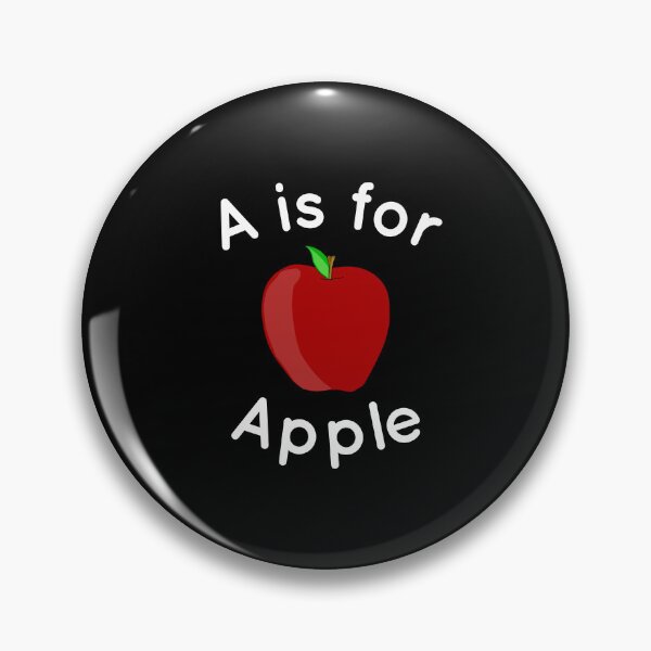Item preview, A is for Apple - Toddler Kindergarten Preschool Teacher - Apple Picking Season - Apple Orchard designed and sold by farhanhafeez.