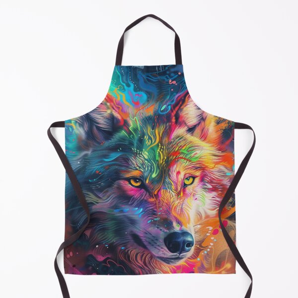 Item preview, rainbow wolf designed and sold by Agarweinchtien.