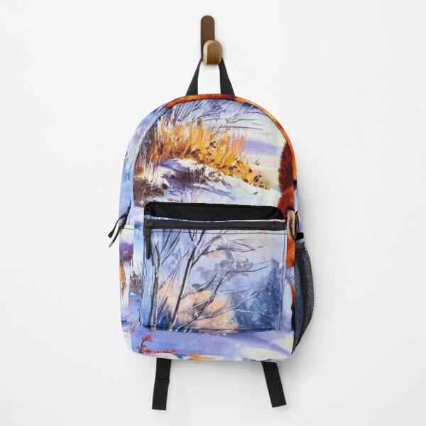 Artikelvorschau, Fuchs-Porträt. Wintersaison, Schneefuchs, Vintage-Fuchs, Fuchs-Malerei, Camille Pissarro-Stil entworfen und verkauft von FoxVibes.
