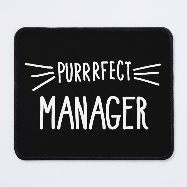 Item preview, Manager Gift Cute Perfect Manager Cat Lover design designed and sold by farhanhafeez.