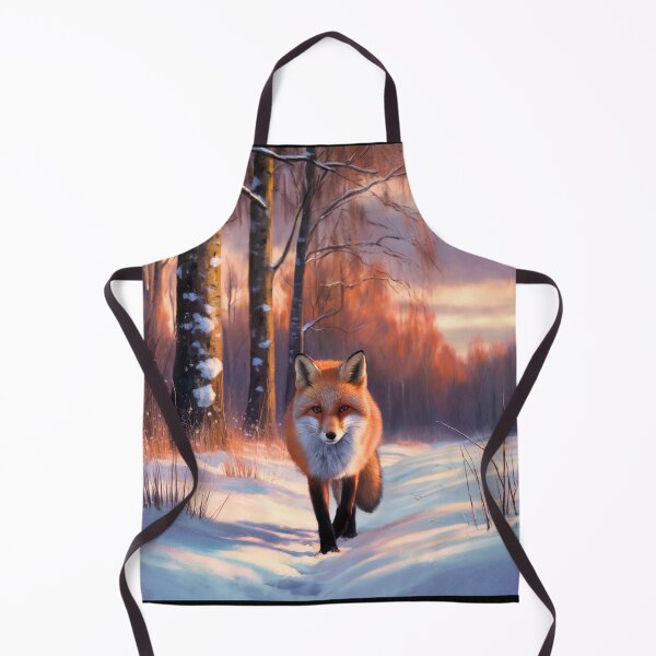 Artikelvorschau, Fuchs-Porträt. Wintersaison, Schneefuchs, Vintage-Fuchs, Fuchs-Malerei, Camille Pissarro-Stil entworfen und verkauft von FoxVibes.