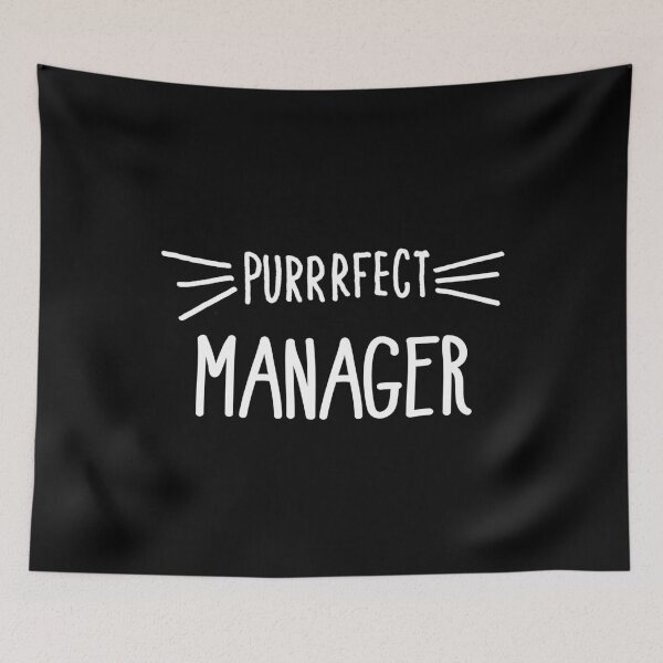 Item preview, Manager Gift Cute Perfect Manager Cat Lover design designed and sold by farhanhafeez.