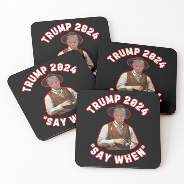 Item preview, Trump Bulletproof Say When designed and sold by WoodburyLake.