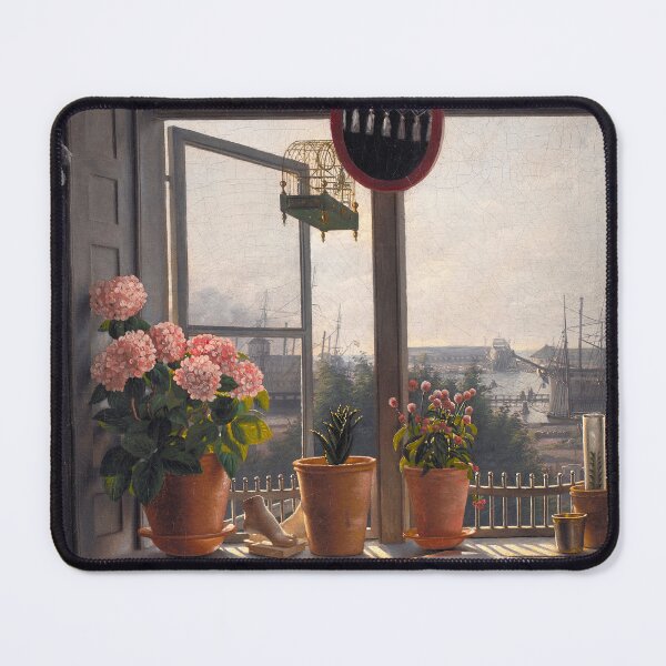 Item preview, Martinus Rørbye View from the Artist's Window  designed and sold by TeeARTHY.