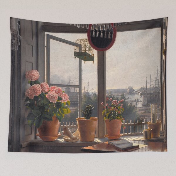 Item preview, Martinus Rørbye View from the Artist's Window  designed and sold by TeeARTHY.