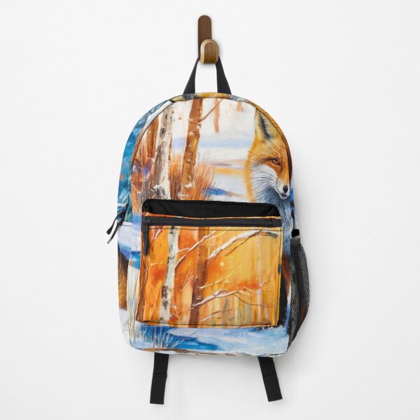 Artikelvorschau, Fuchs-Porträt. Wintersaison, Schneefuchs, Vintage-Fuchs, Fuchs-Malerei, Camille Pissarro-Stil entworfen und verkauft von FoxVibes.