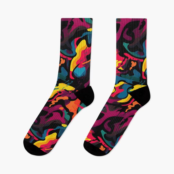 Item preview, Colorful Graffiti Camoflauge Pattern designed and sold by Teravill.